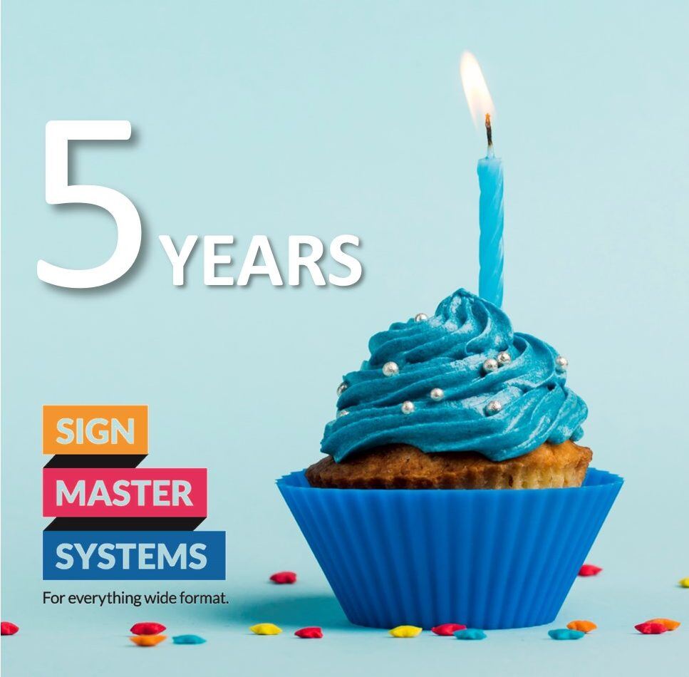 5 Years at Signmaster