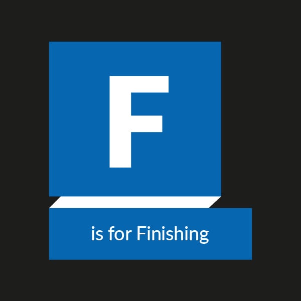 Our A to Z of Wide Format - F is for Finishing