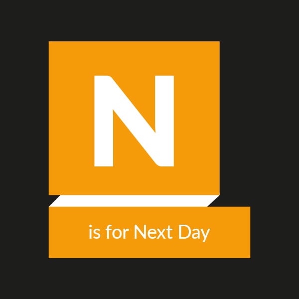 Our A to Z of Wide Format - N is for Next Day