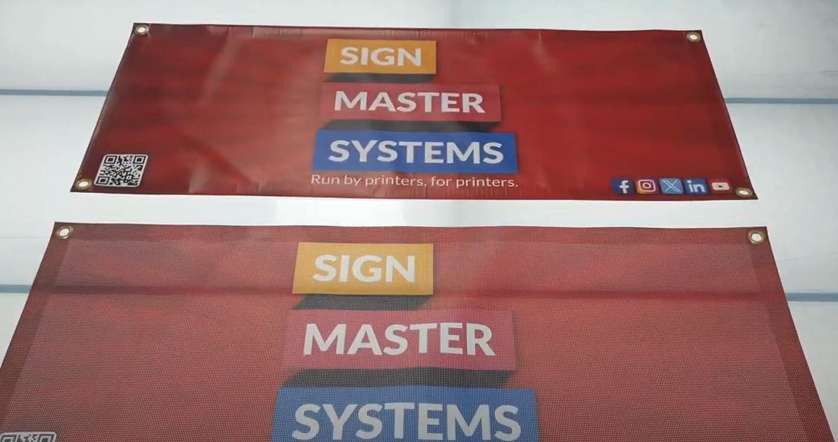 PVC Banner material picture  